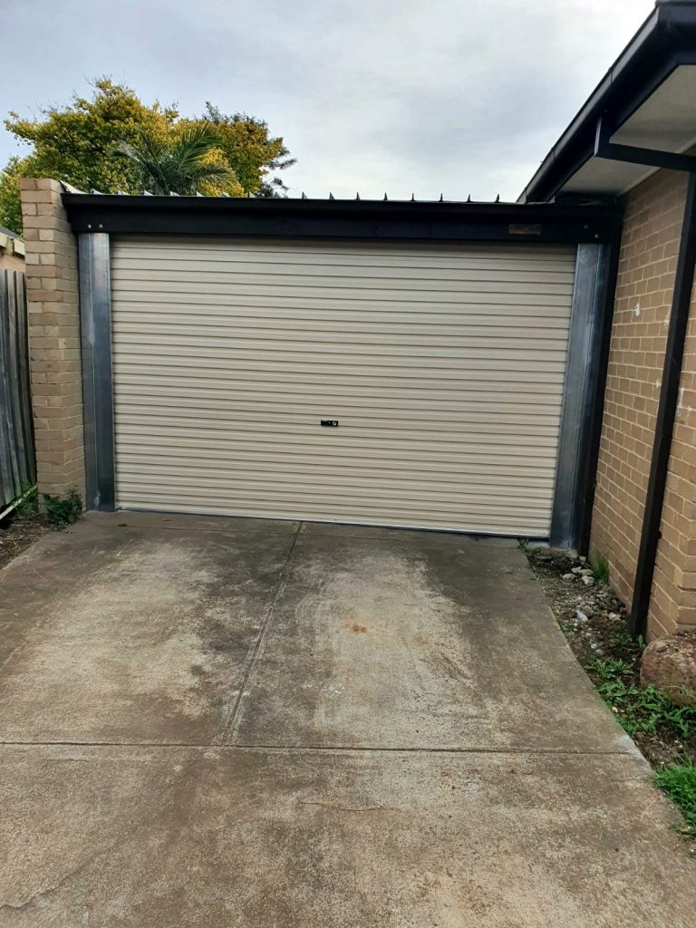 installing a garage door